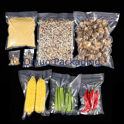 Verschillende maten Nylon vacuümzak Dikte 0.06-0.12mm Nylon / PE materiaal