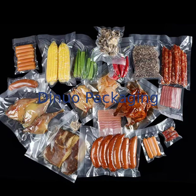 Verschillende maten Nylon vacuümzak Dikte 0.06-0.12mm Nylon / PE materiaal