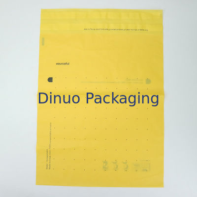 Zelfverzegelende kleefband Poly Mailer Bags 100% composietbare milieuvriendelijke verpakking