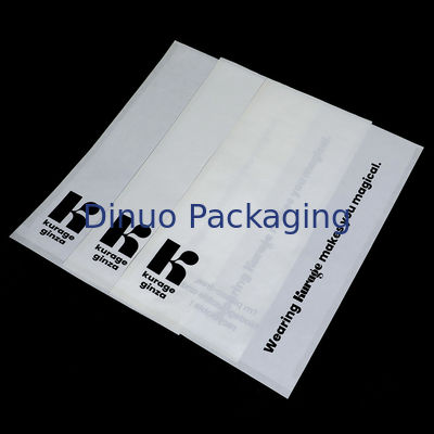 Custom 100% transparante cellophane zakken met een hoge textuur en 35 of 50 gram dikte voor kledingverpakking