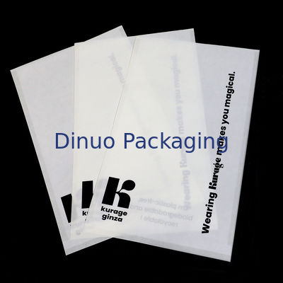 Custom 100% transparante cellophane zakken met een hoge textuur en 35 of 50 gram dikte voor kledingverpakking