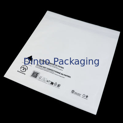 In het groot In reliëf gemaakte van het de Envelopcellofaan van Mini Semi Disposable Self Seal Transparante Biologisch afbreekbare het Vetvrije Papierzak