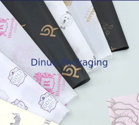 Decoratieve en beschermende ultradunne en lichtgewicht 17 g/m² vloeipapier inpakvel