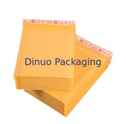 Zelfverzegelende Kraft Bubble Mailers gemaakt met laagdichte polyethyleen binnenste materialen Customized Logo Offering Mailing Solutions