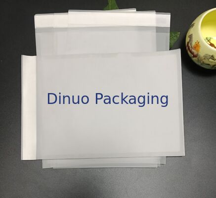 Composteerbare pergamijnpapieren zakken Driezijdige afdichting Zelfsluitend Vetvrij Hittebestendig voor handwerk en kleine voorwerpen