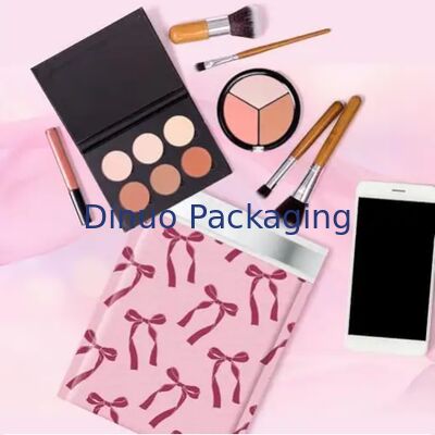 Roze Bow Design Pack Bubble Mailing Bag Waterdichte scheurbestendige gewatteerde enveloppen voor kleine zakelijke verzending