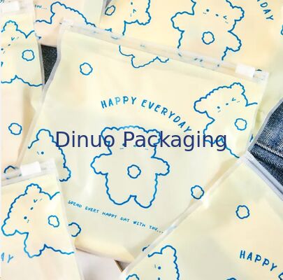 Hersluitbare waterdichte CPE-ritssluiting plastic opbergzakje voor cosmetica, elektronische accessoires en verpakking