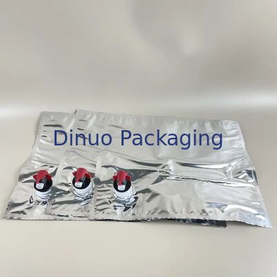 Premium zak in doos Vloeibare zak Voedselkwaliteit lekkagebestendige gealuminiseerde heldere voor vloeistofopslag