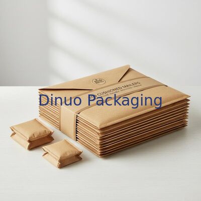 Pakket van 100 kussingszakken maatgroottes Eco-vriendelijke duurzame gepolsterde mailers ontworpen om items te beschermen tijdens het vervoer