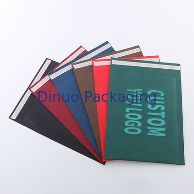 Bruine natuurlijke Kraft Kraft papier mailer 6 kleur Printing Eco Friendly Packaging Mailer Ontworpen voor veilige productlevering