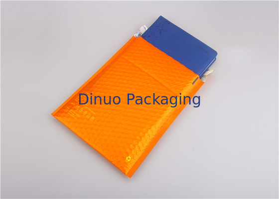 De oranje Metaal Opgevulde Bel Mailers 35x330mm #H Vriendschappelijke Eco van de Enveloppendouane