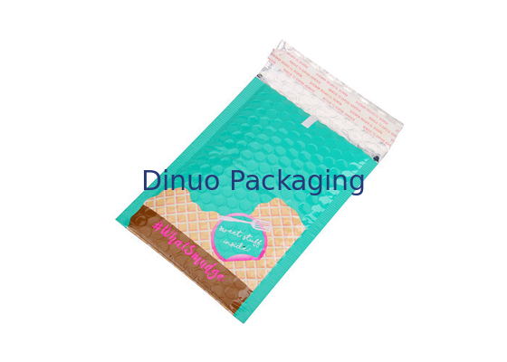 Opgevulde Enveloppen van de meer de Blauwe Metaalbel Mailers 145x210mm #C voor Lippenstift