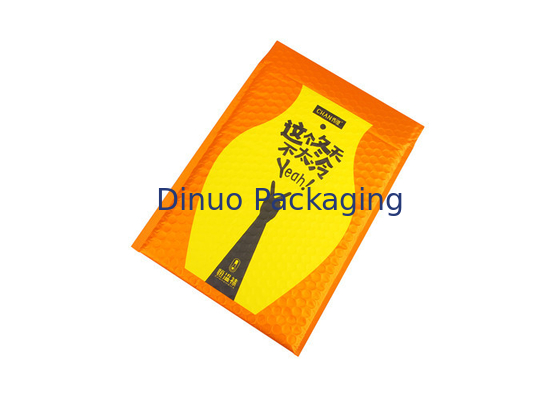 De oranje Metaal Opgevulde Bel Mailers 35x330mm #H Vriendschappelijke Eco van de Enveloppendouane