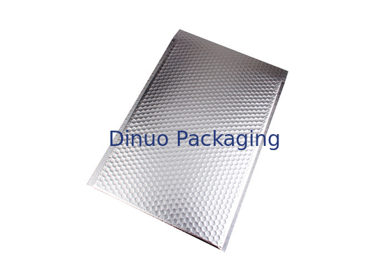 Zilveren Kleur van Mailers van de aluminiumfolie de Metaalbel Zelfdichtend voor Post Verpakking