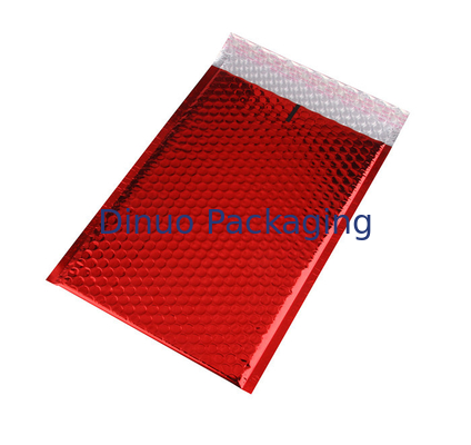 Heldere de Enveloppenbel Mailers 245x330 #A4 van de Rode Kleuren Metaalbel