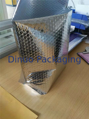 Grote van de Volumetribune omhoog Metaal Zilveren 145x210mm #C Bestand de Aluminiumfolierimpel van de Bellenmailers
