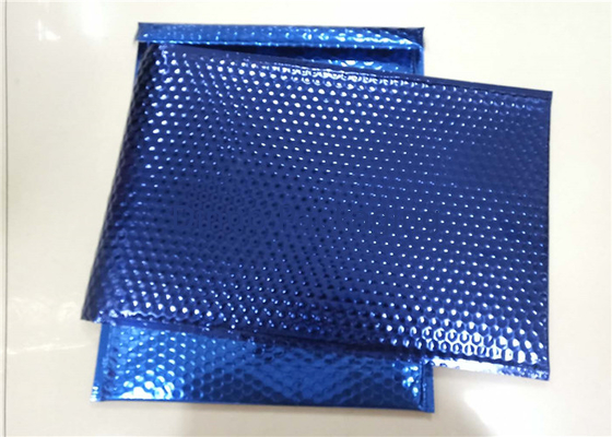 De marineblauwe Metaal Opgevulde Envelop van Bellenmailers Port voor Koerier Verpakking