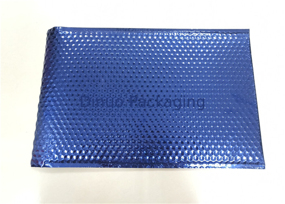 De marineblauwe Metaal Opgevulde Envelop van Bellenmailers Port voor Koerier Verpakking