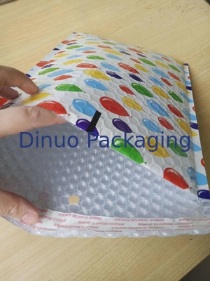 240X330mm #F3 Metaalbel Mailers 8 Kleurendruk Opgevulde Enveloppen voor Bevordering