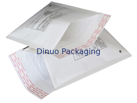 Witte Kraftpapier-Bel Mailers 45x210mm #C, de Enveloppen van Mailer van de Douanebel
