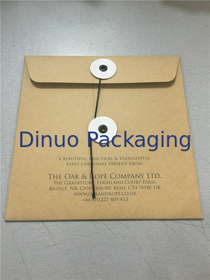 Bruine 000 Kraftpapier-het Document van Bellenmailers 6x10 Kraftpapier de Bandenveloppen van het Greepkoord
