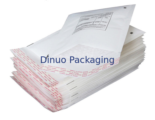 Witte Kraftpapier-Bel Mailers 45x210mm #C, de Enveloppen van Mailer van de Douanebel