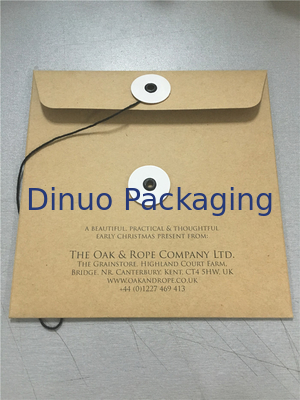 Bruine 000 Kraftpapier-het Document van Bellenmailers 6x10 Kraftpapier de Bandenveloppen van het Greepkoord