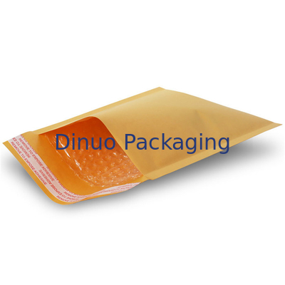 Gele de Bellenenveloppen van kraftpapier/Opgevulde Koeriers Verpakkende Zakken 115x210mm #B