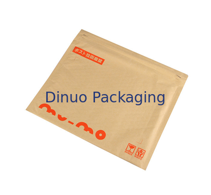 De douane drukte van de Bellenmailers van 4 " x8“ Kraftpapier de Koeriersgrootte 000 Opgevulde Enveloppen
