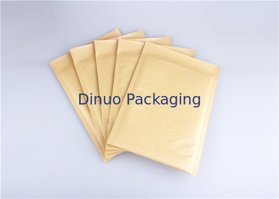 De lichtgewichtolie Bestand Bruine 6x10 Kraftpapier Bel Mailers opp filmt buitenkant gemakkelijk te scheuren