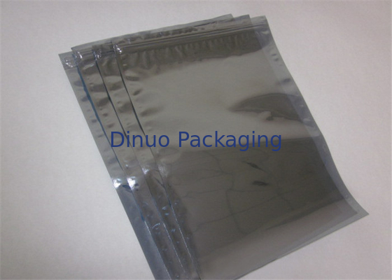 De aangepaste ESD van de Embleemritssluiting Beveiliging doet Statisch Bewijs voor PCB/IC-Verpakking in zakken