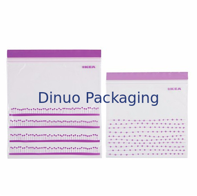 Resealable Plastic Zakken voor Voedsel Verpakking, Ritssluitingsdouane Gedrukte Plastic Zakken