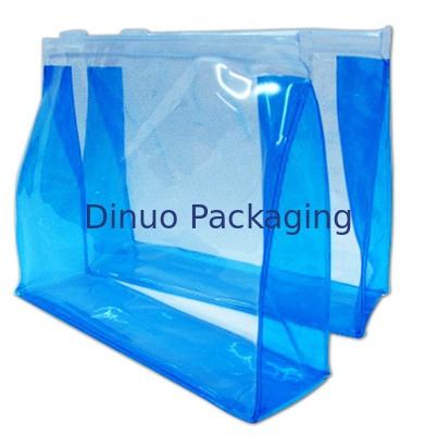 Kosmetische Zak van douane de Duidelijke pvc/Toiletry de Reiszak van pvc met Ritssluiting