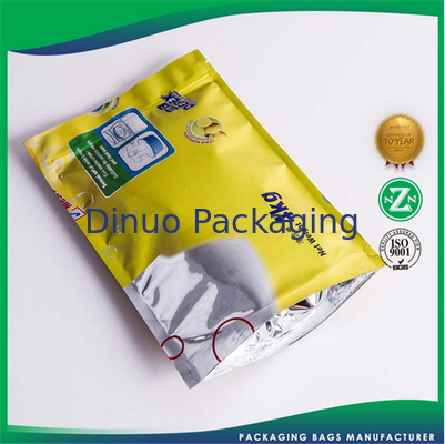Resealable Douane drukte omhoog Tribunezakken, Tribune op Ritssluitingszakken voor Voedsel
