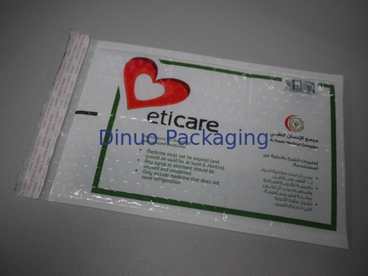 De schokbestendige Polyenvelop van het Bellenpakket/het Opgevulde Verschepen doen 7,25 " X8“ #CD in zakken