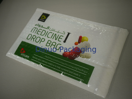 De schokbestendige Polyenvelop van het Bellenpakket/het Opgevulde Verschepen doen 7,25 " X8“ #CD in zakken