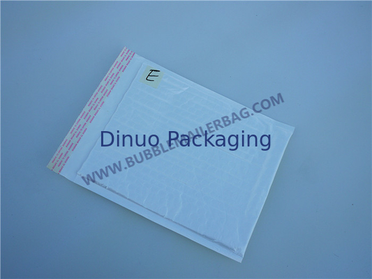 Witte Kraftpapier-Bel Mailers 45x210mm #C, de Enveloppen van Mailer van de Douanebel