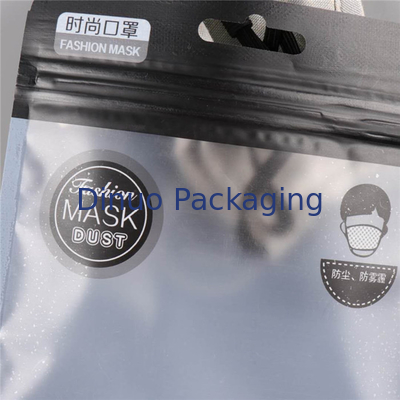 Vlakke Bodem Resealable Tribune op Ritssluitingszakken voor Medische Masker Verpakking