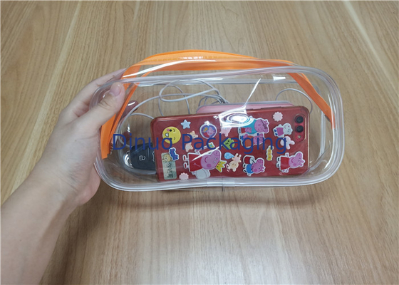Promotie Opnieuw te gebruiken pvc-Ritssluitings Plastic Zakken voor de Verpakking van de Dagelijkse Noodzaak