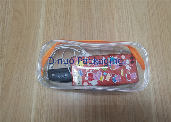 Promotie Opnieuw te gebruiken pvc-Ritssluitings Plastic Zakken voor de Verpakking van de Dagelijkse Noodzaak