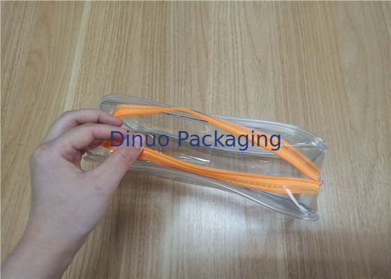 Promotie Opnieuw te gebruiken pvc-Ritssluitings Plastic Zakken voor de Verpakking van de Dagelijkse Noodzaak