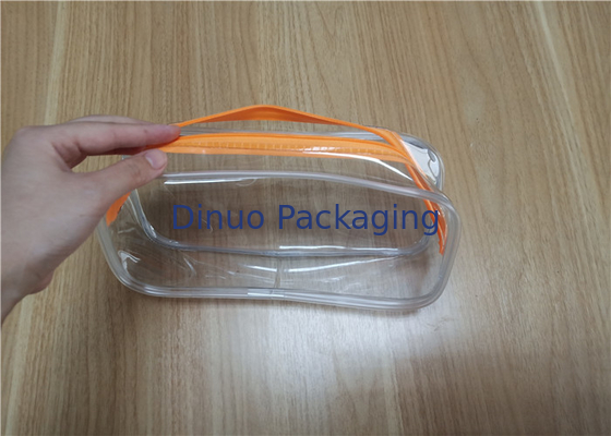 Promotie Opnieuw te gebruiken pvc-Ritssluitings Plastic Zakken voor de Verpakking van de Dagelijkse Noodzaak