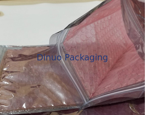 0.060.1mm de Bellenzak van Diktepvc/Opnieuw te gebruiken Plastic de Ritssluitingszak van Mailer