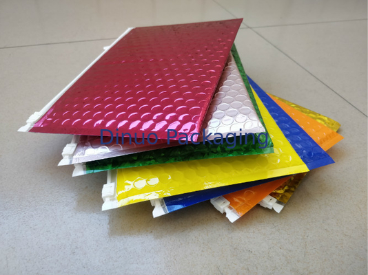 De volledige kleuren metaalfolie vulde de schoonheidsmiddelen die van de het slotzak van de bellenritssluiting de zak van de ritssluitingsbel verpakken op