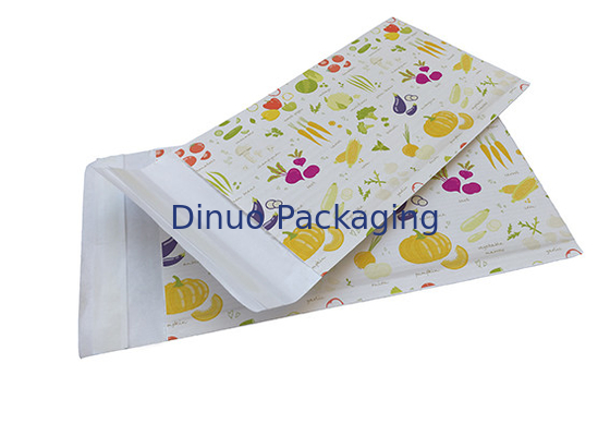Geen Plastic Witte Golfkraftpapier-Document Opgevulde Enveloppen Vriendschappelijke Eco