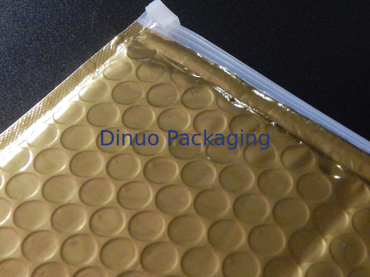 Van de de Diasteen van de ster Verpakkende Ritssluiting van de de Bellenzak Gouden de Ritssluitings plastic zak voor Giften