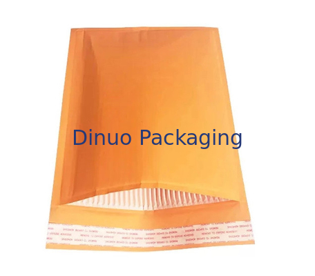 8.5*12 Document van duim plooide het Gele Kraftpapier Opgevulde Brandingsenvelop