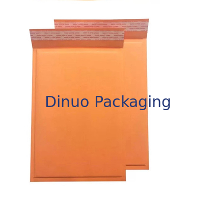 8.5*12 Document van duim plooide het Gele Kraftpapier Opgevulde Brandingsenvelop
