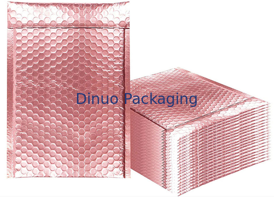 6 x 10 Douane Gedrukte Opgevulde Enveloppenbel Postzakken schitteren Metaalfolie