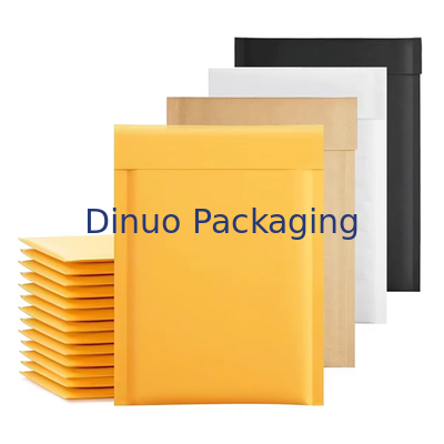 Pakket van 15 Duurzame Bruine Bubble Mailers Beschermende verzend enveloppen Perfect voor het versturen van kwetsbare artikelen Veilige verpakking